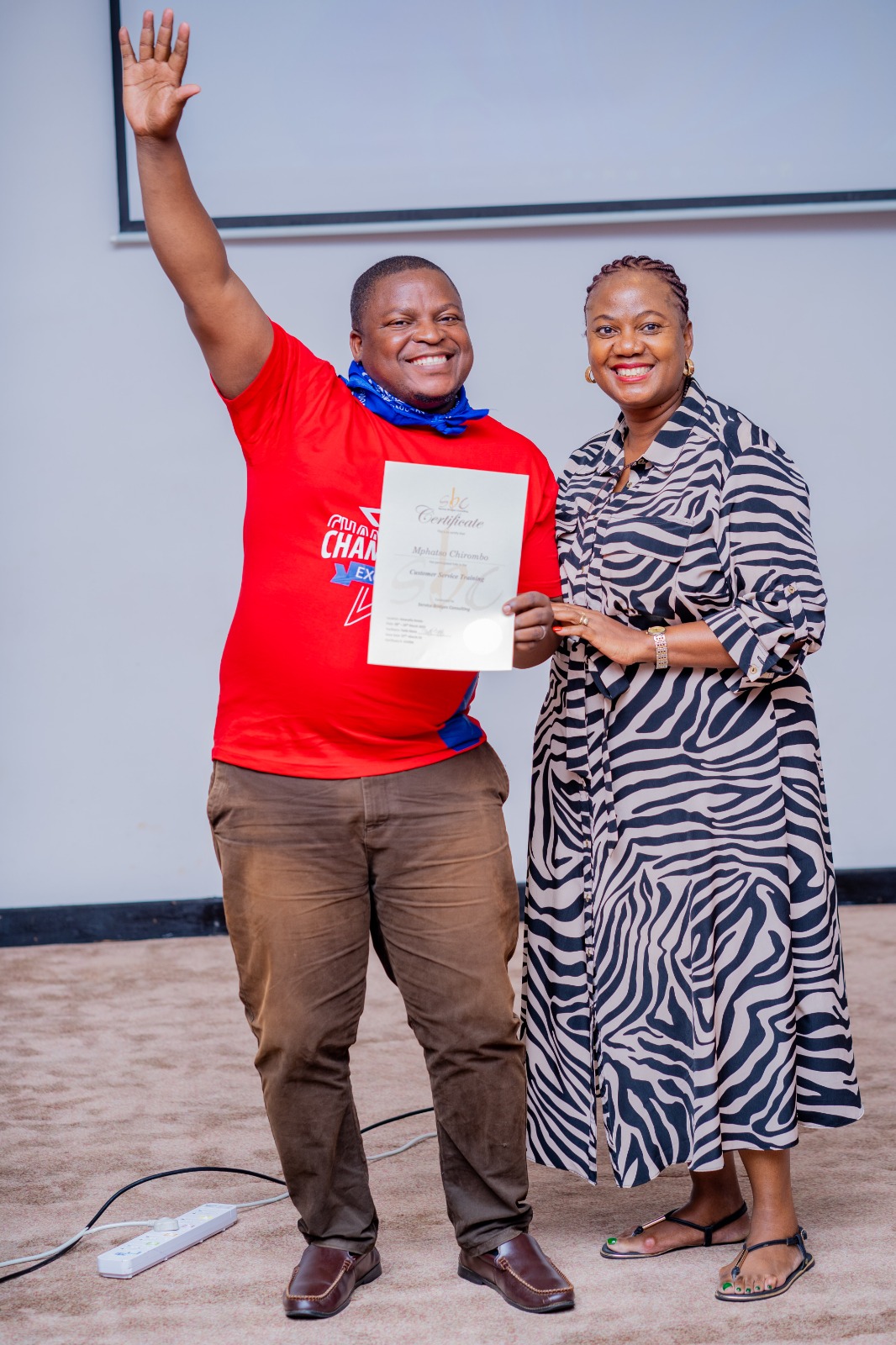 Faith Mabu Nteta in leadership engagement